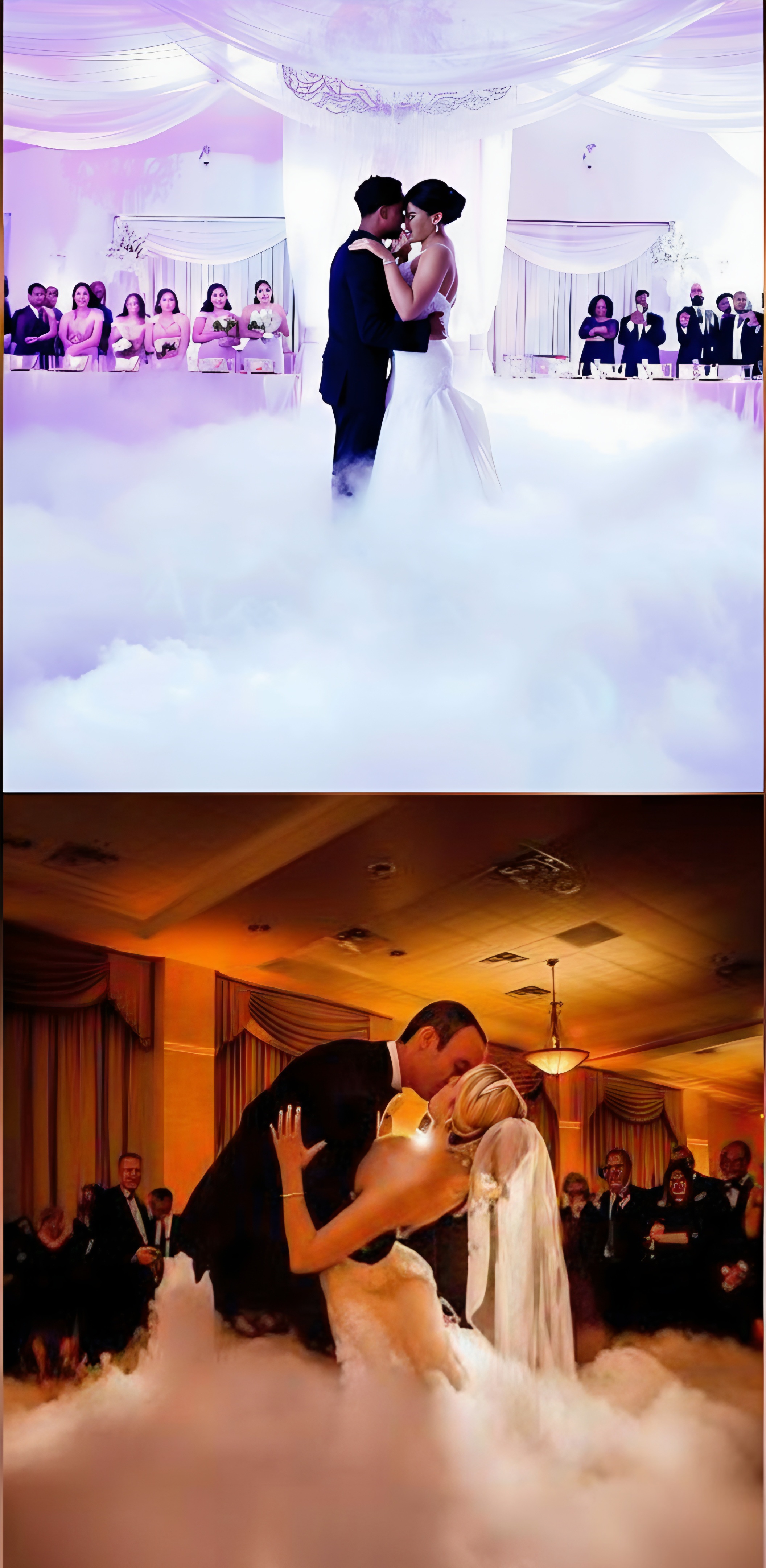 Dancing on clouds effect